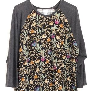 LuLaRoe Randy Baseball Tee